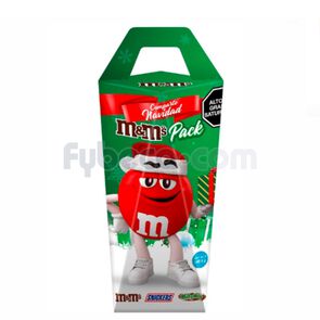 Pack-Navide&ntilde;o-Chocolate-M&M-Milk-+-Peanut-194,4-G-imagen
