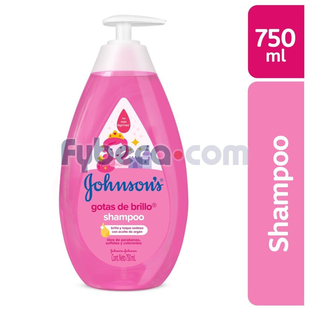 Shampoo-Johnson'S-Gotas-De-Brillo-750-Ml-Botella-imagen-1