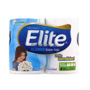 Papel-Higiénico-Elite-Clásico-4-Rollos-Paquete-imagen