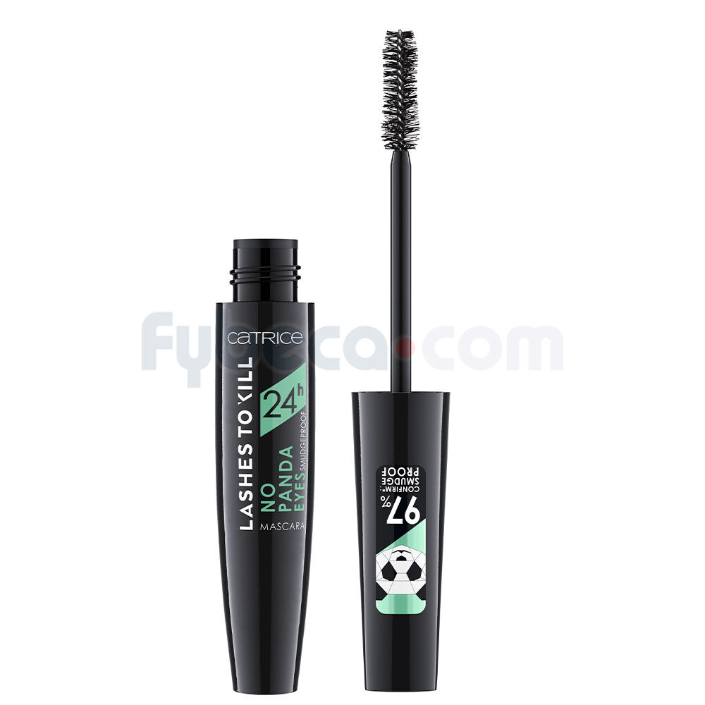 Máscara De Pestañas Lashes To Kill 24H Catrice No Panda Eyes