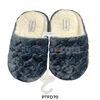 Pantufla-Dama-Planta-De-Eva--Azul-Clasico-Corazones--T-38-imagen