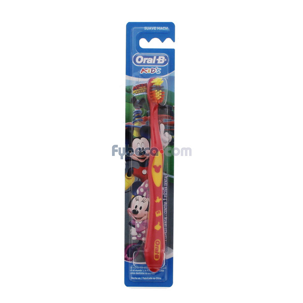 Cepillo-Dental-Cerdas-Suaves-Oral-B-Mickey-Mouse-Cerdas-Suaves-Unidad-imagen