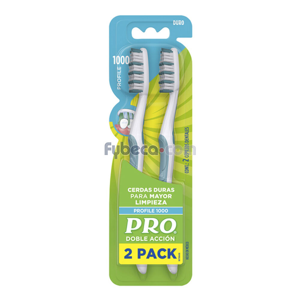 Cepillo-Dental-Oral-B-Pro-Doble-Acción-Duro-Paquete-imagen