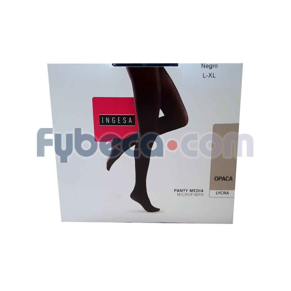 Panty-Medias-Microfibra-Opaque-Negro-XL-L-Unidad-imagen