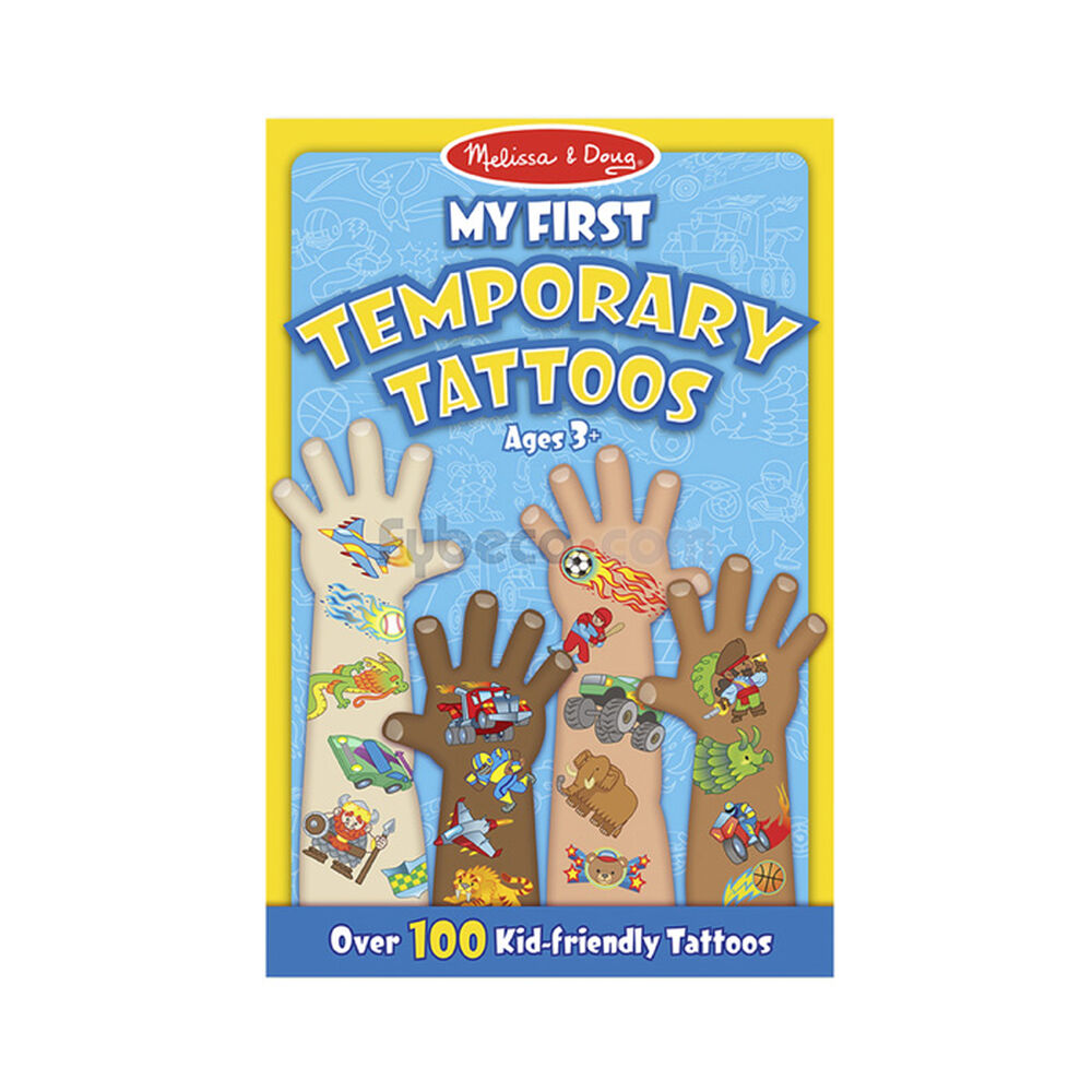 Stickers-Melissa-&-Doug-Mi-Primer-Tatuaje-Temporal-Paquete-imagen