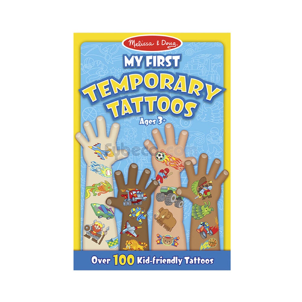 Stickers-Melissa-&-Doug-Mi-Primer-Tatuaje-Temporal-Paquete-imagen