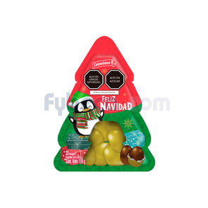 Huevos-De-Chocolate-Con-Leche-&Aacute;rbol-Navidad-110-G-Paquete-imagen