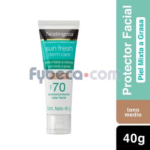 Protector-Solar-Facial-Neutrogena-Sun-Fresh-Derm-Care-Tono-Medio-FPS-70-40-g-imagen