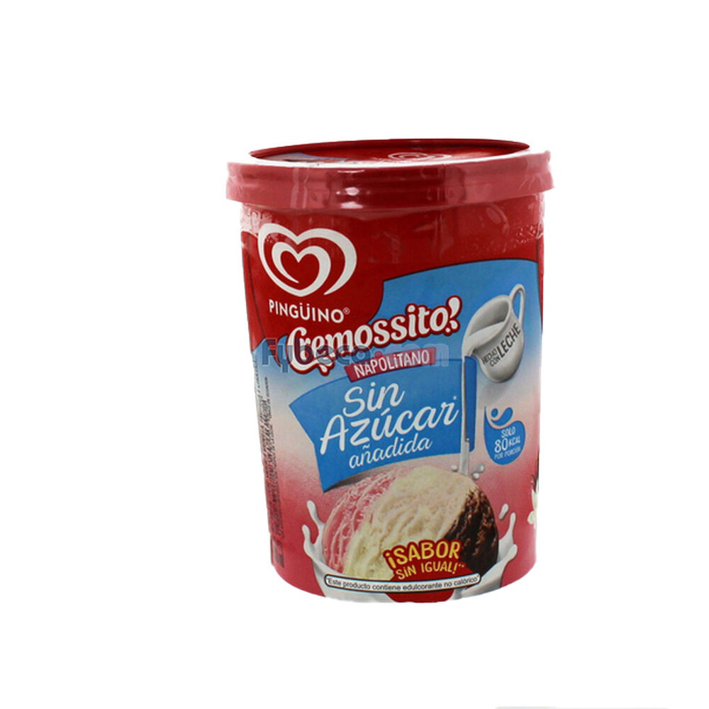 Helado-Pingüino-Napolitano-Sin-Azúcar-900-Ml-Tarro-imagen