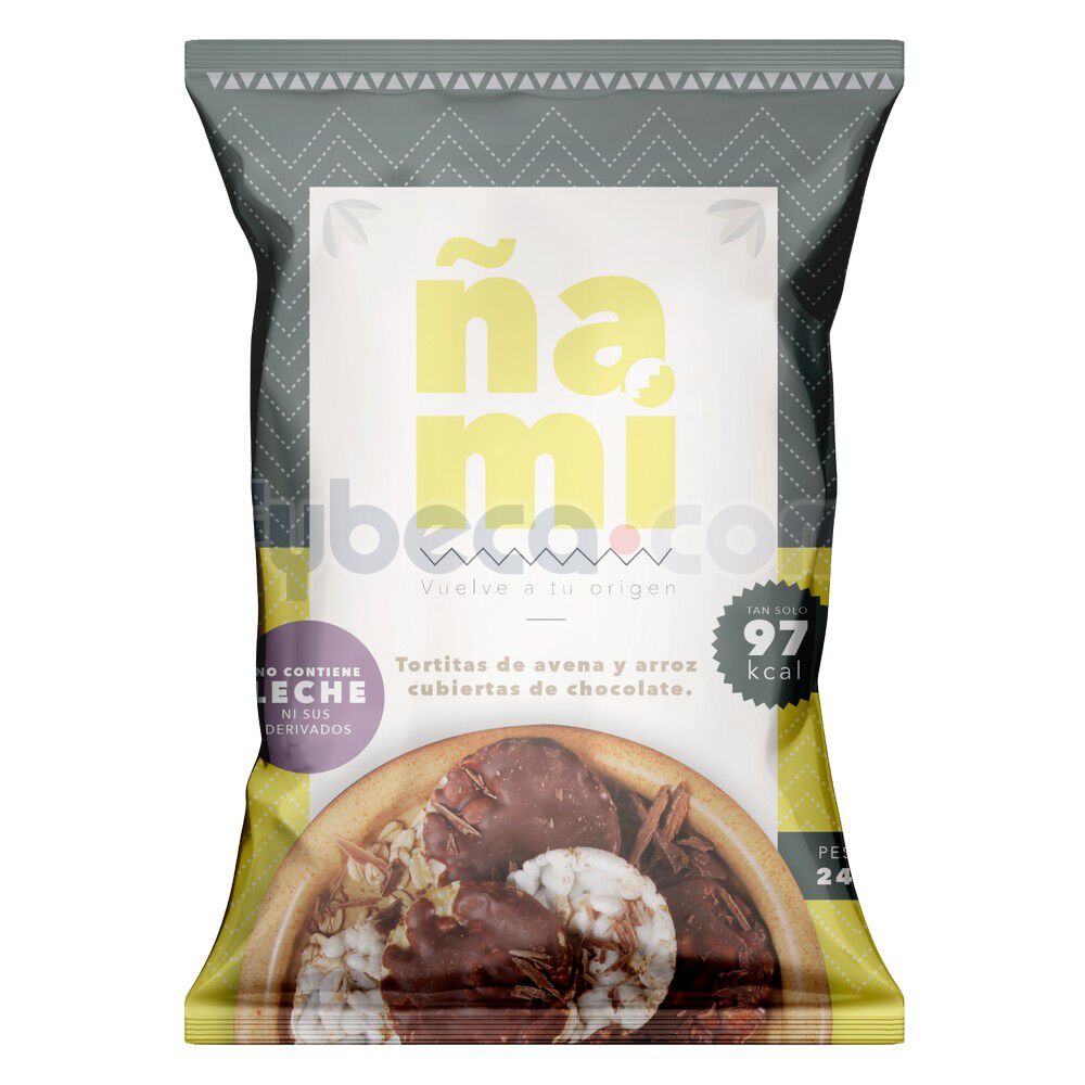 Tortitas-Nami-De-Avena-Y-Arroz-Cubiertas-De-Chocolate-24-G-imagen