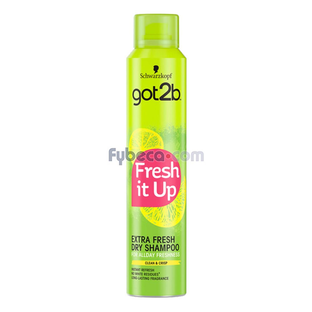 Shampoo-Seco-Schwarzkopf-Got2B-Fresh-It-Up-Clean-&-Crisp-200-Ml-Frasco-imagen