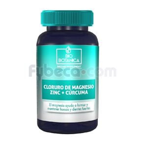 Bio-Botanica-Cloruro-De-Magnesio-Zinc-+-Cúrcuma-Capsulas-60-imagen