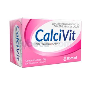 Calcivit-500Mg-Tab-Masticable-C/24-imagen