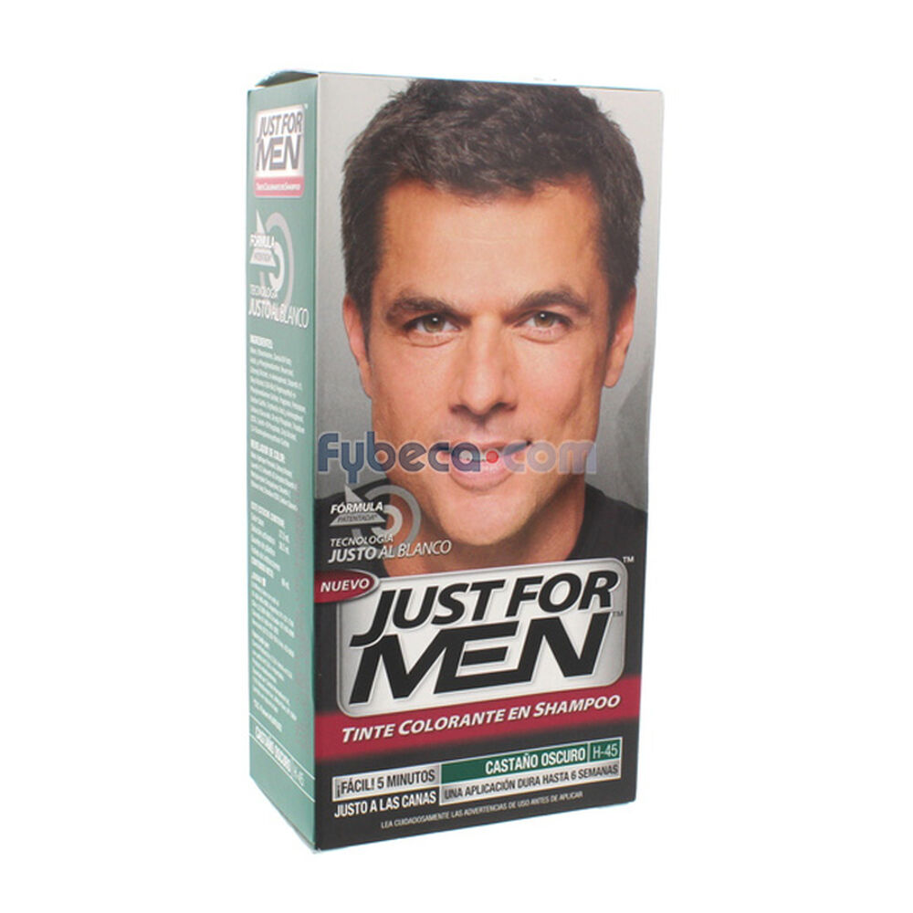 Tinte-Just-For-Men-Castaño-Oscuro-H-45-Caja-imagen