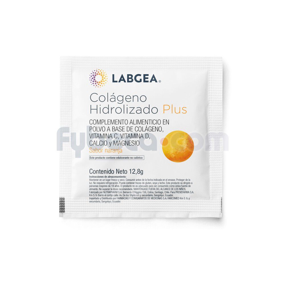 Labgea-Colageno-Plus -Sabor-Naranja-Sachet-imagen