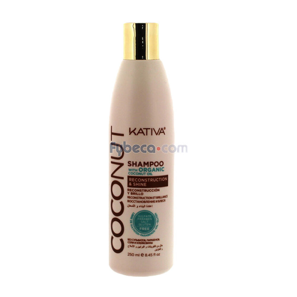 Shampoo-Kativa-Coconut-Reconstrucción-250-Ml-Frasco-imagen