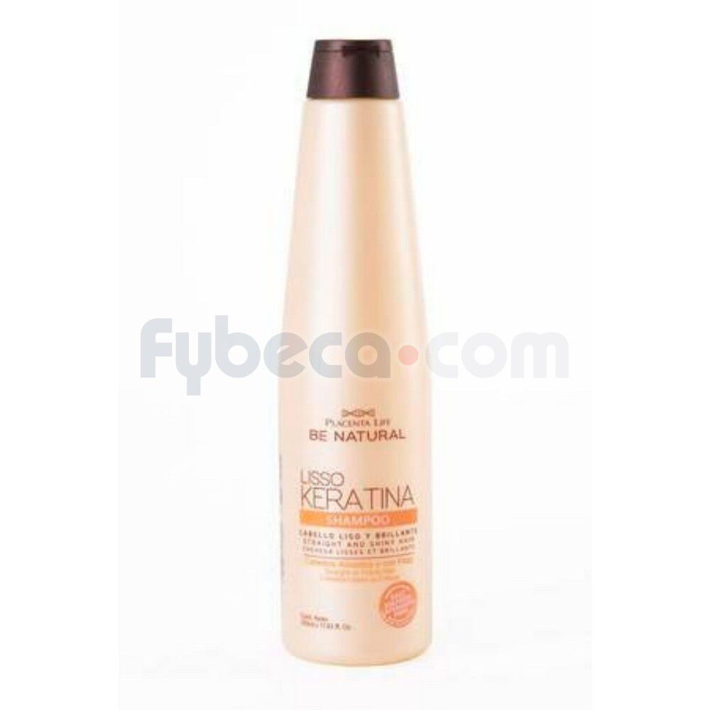 Shampoo-Be-Natural-Lisso-Keratina-350-Ml-Frasco-imagen