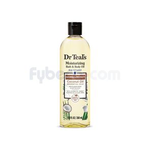 Dr-Teal's-Moisturizing-Bath-&-Body--Oil-Coconut-260ml-imagen