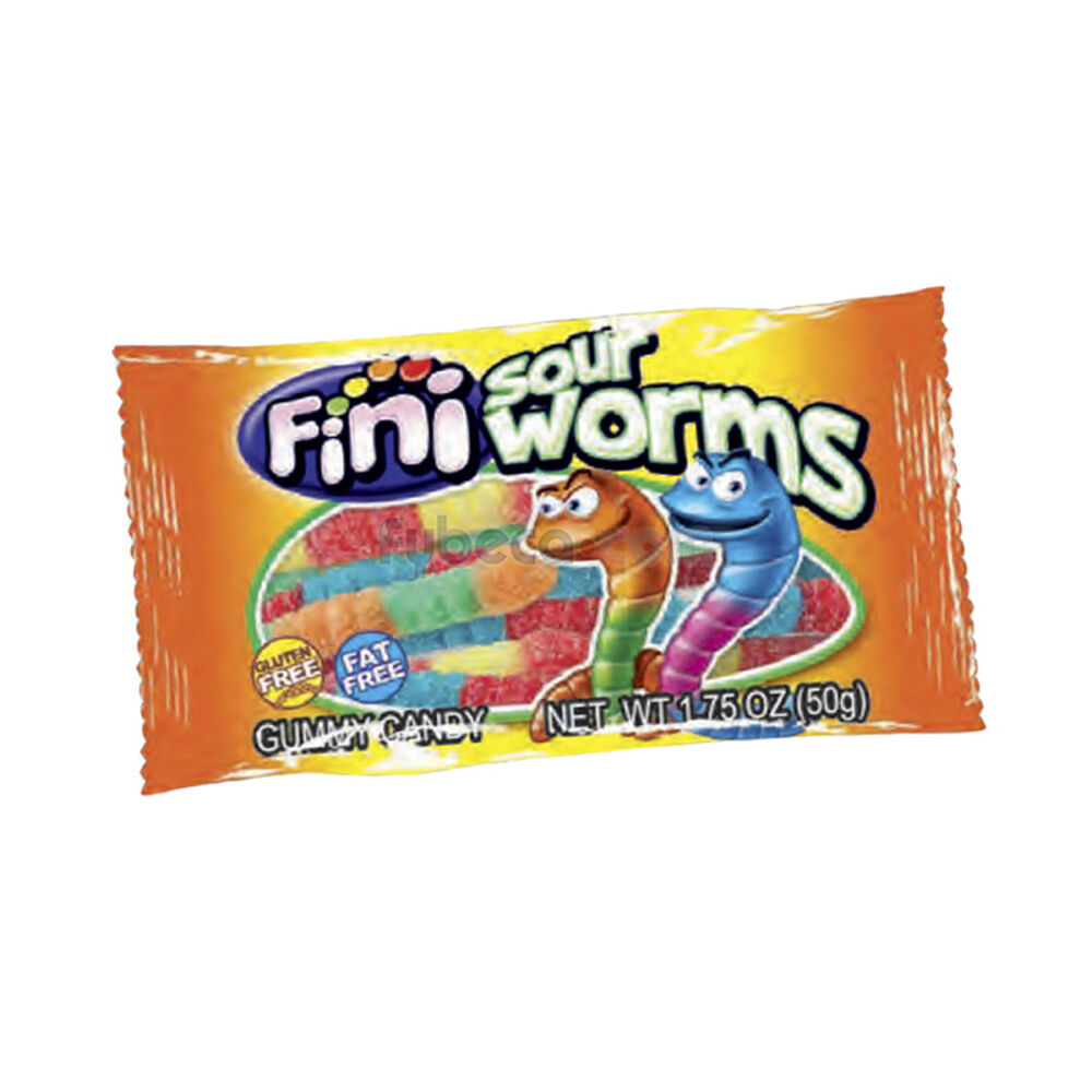 Gomas-Dulces-Fini-Gusanos-Amargos-50-G-Unidad-imagen
