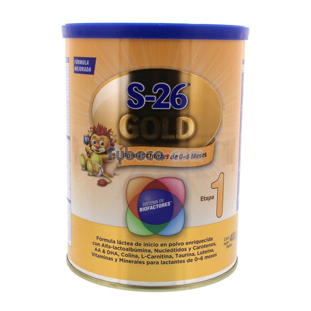 Leche-S-26-1-Gold-Biofactores-400-G-Tarro-imagen