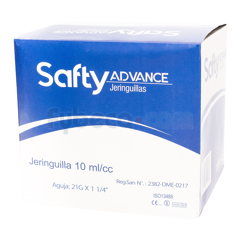 Jeringuilla 10 Ml 21G X 1Ñ C/100 Suelta