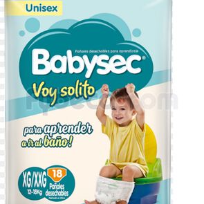 Pañal-Babysec-Voy-Solito-Xg/Xxg-X18-imagen