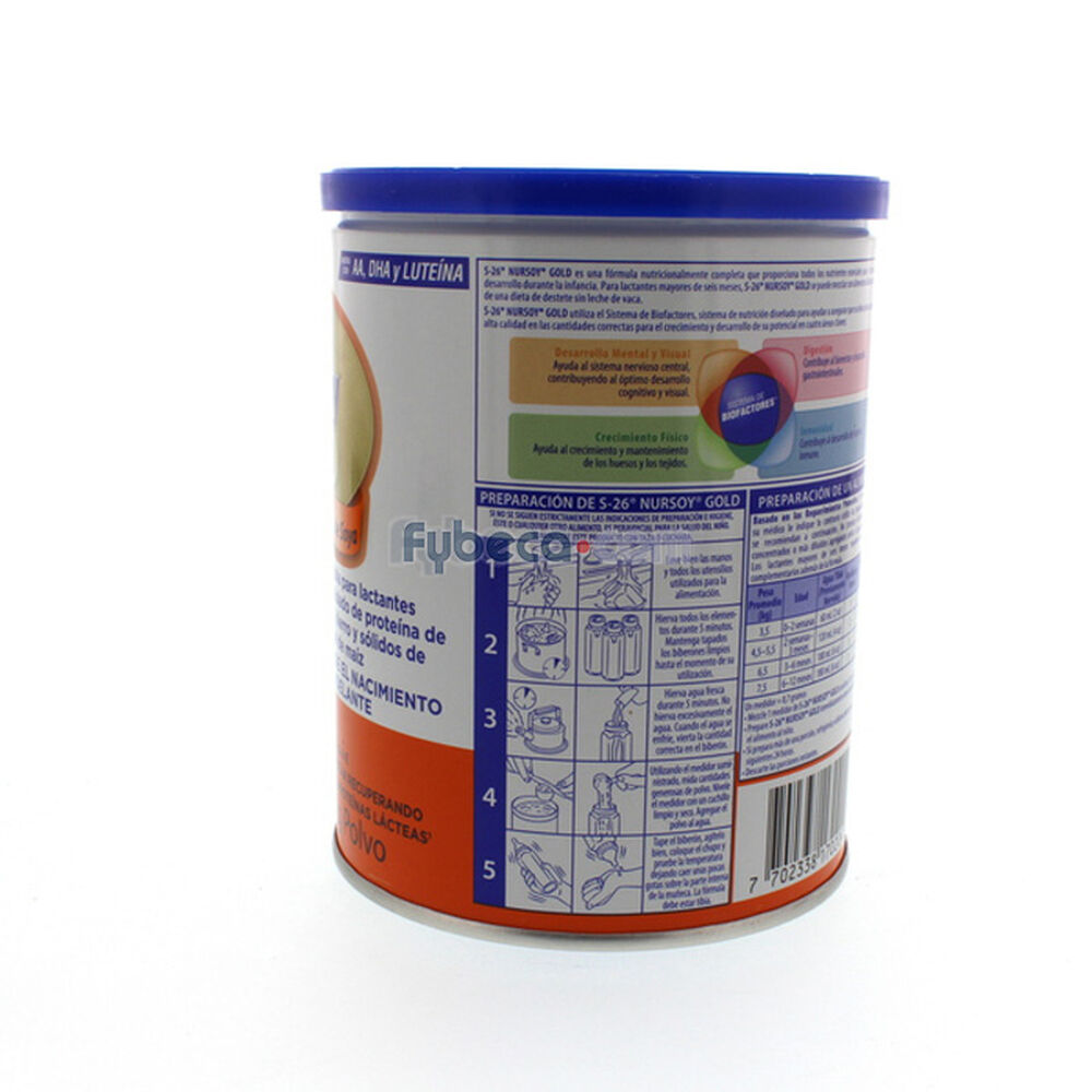 Leche-S-26-Nursoy-Gold-Tarro-0-12-Meses-400-G-Tarro-imagen-2