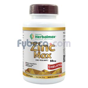 Zinc-Max-Chelated-Softgels-50-mg-Envase-x100-imagen