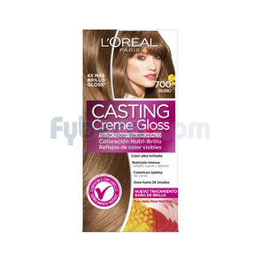 Tinte-Casting-L'Oreal-Paris-Creme-Gloss-700-Rubio-Unidad-imagen