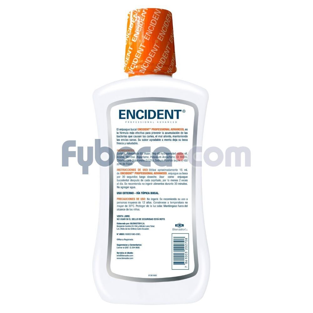 Enjuague--Encident-Professional-Advanced-500Ml-imagen-2