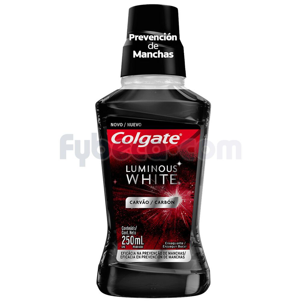 Enjuague-Colgate-Luminous-White-Carbon-250Ml-imagen