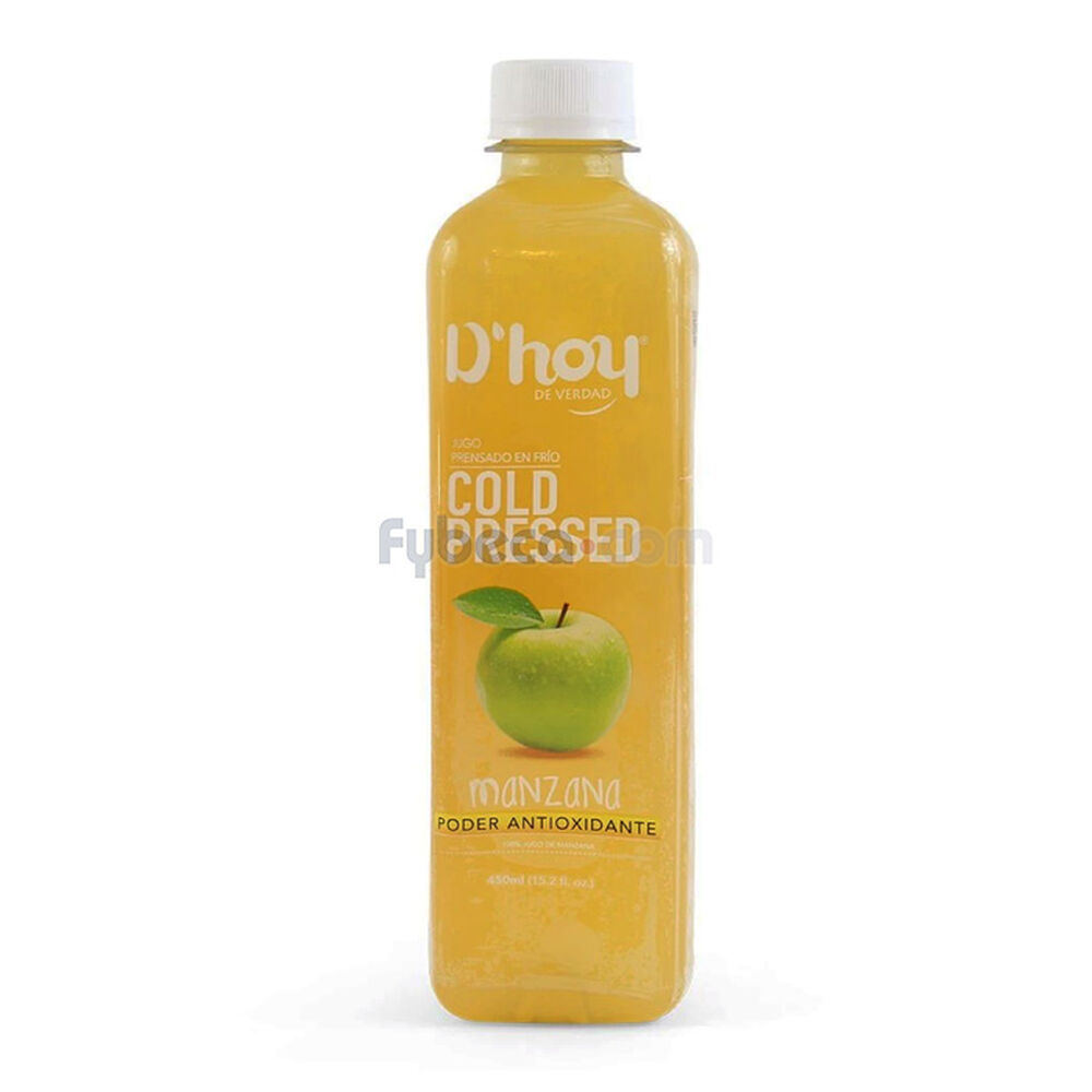 Jugo-D'Hoy-Manzana-Cold-Pressed-450-Ml-Botella-imagen