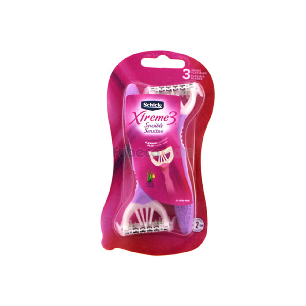 Afeitadora-Desechable-Schick-Xtreme-3-Sensitive-Mújer-Unidad-imagen