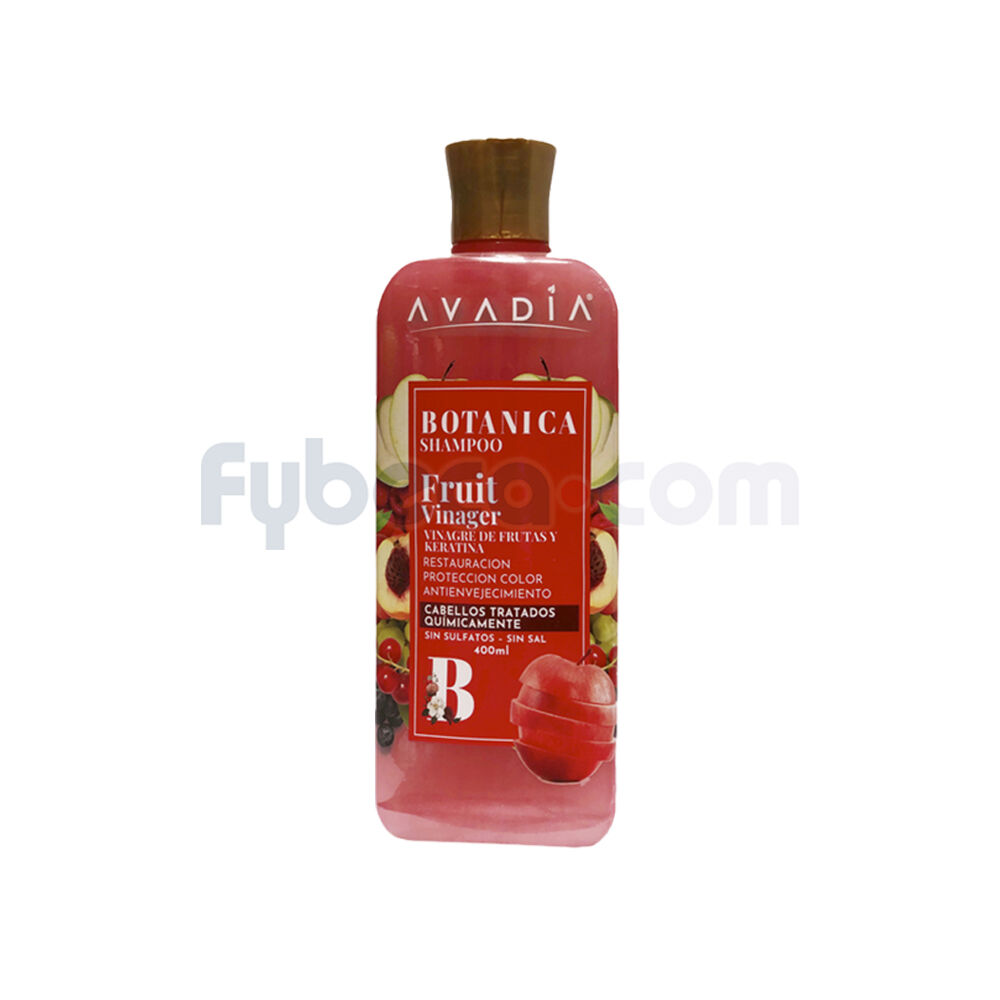 Botánica-Shampoo-Avadia-Fruit-Vinager-400-Ml-Unidad-imagen