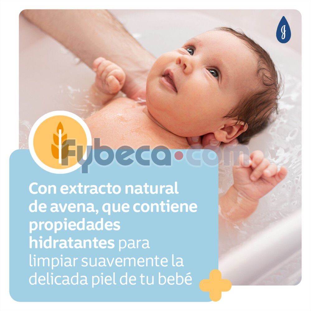 Jab&oacute;n-para-Beb&eacute;-Johnson's-Avena-125-g-Paquete-imagen-2
