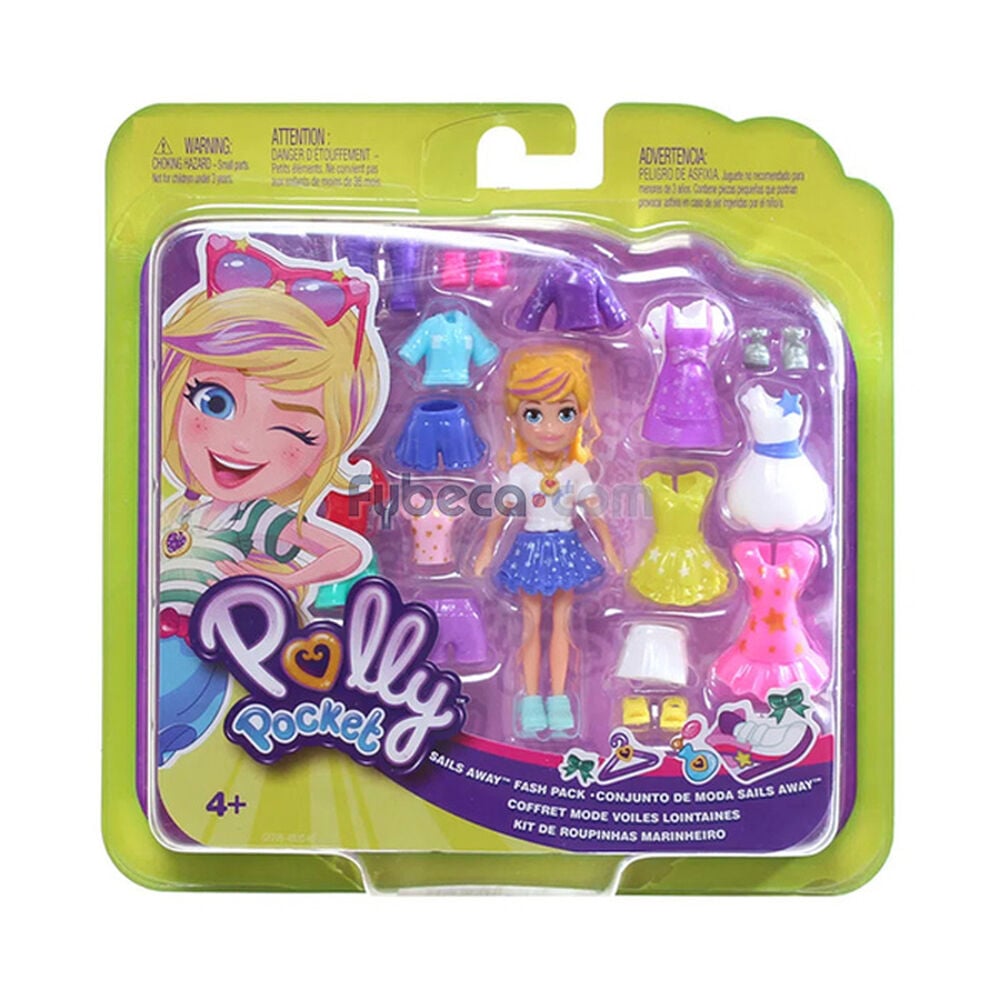Juguete Fashion Pack Polly Pocket Paquete Fybeca