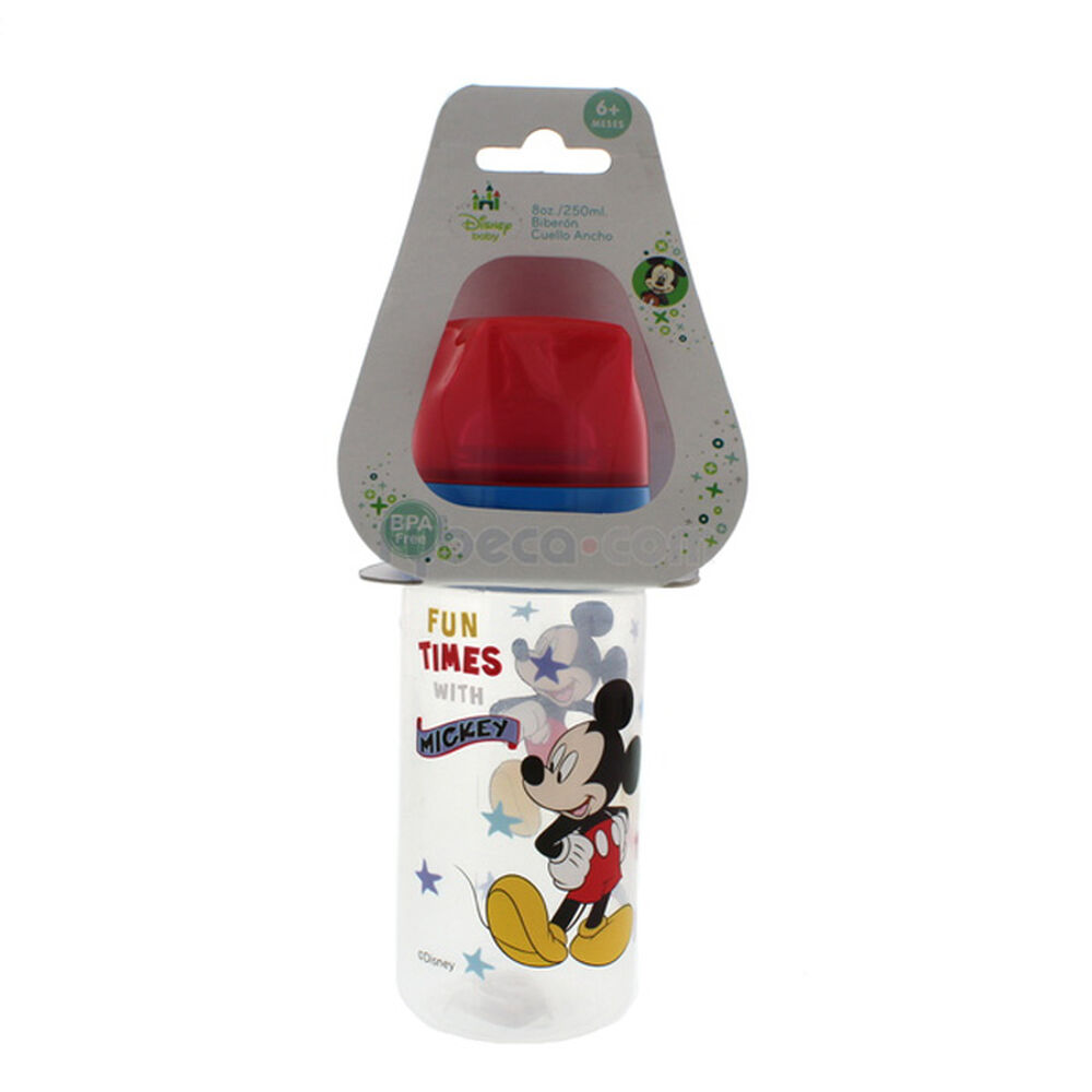 Biberón-Disney-Cuello-Ancho-Mickey-Y-Minnie-8-Oz-Unidad-imagen