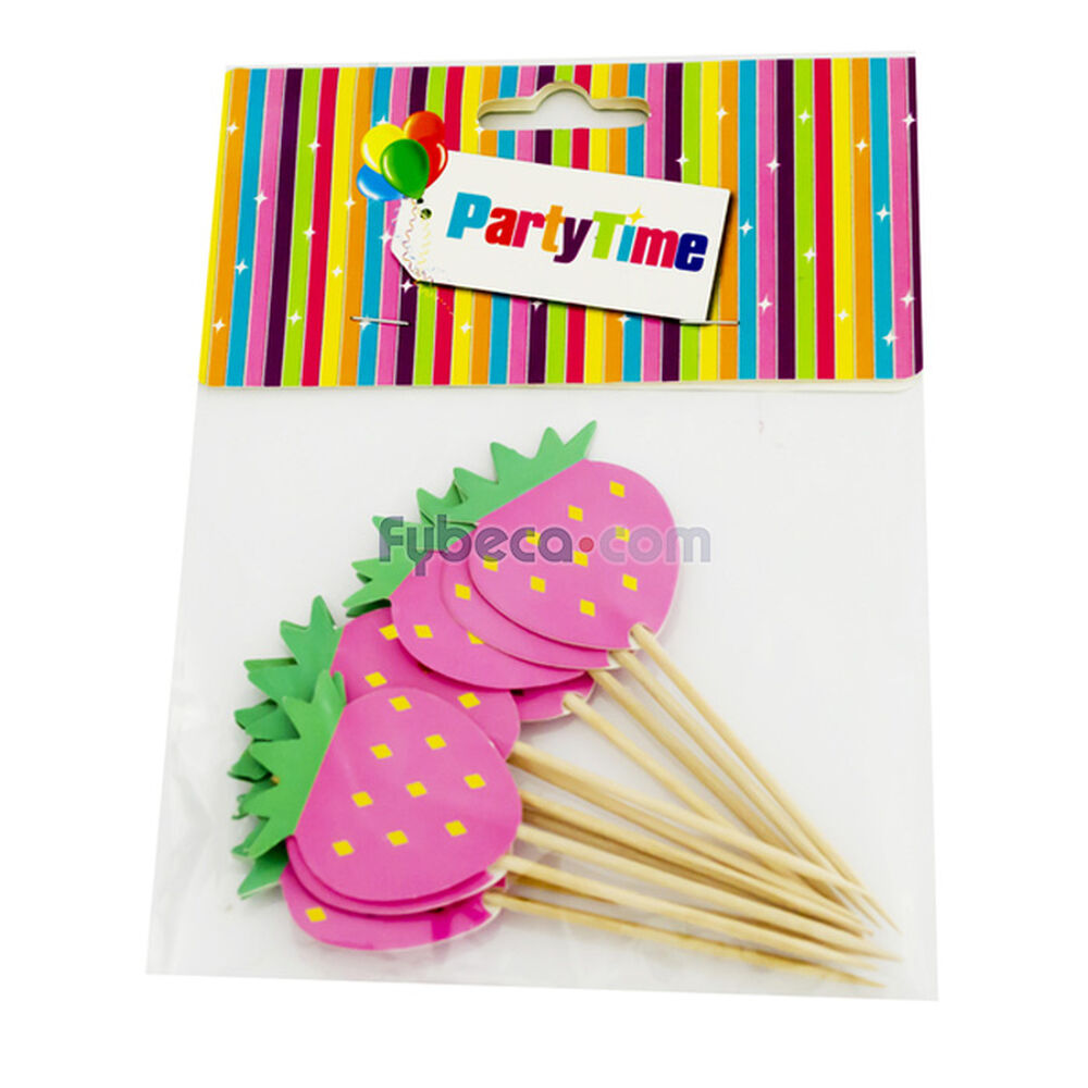 Palillos-Party-Time-Frutas-Paquete-imagen