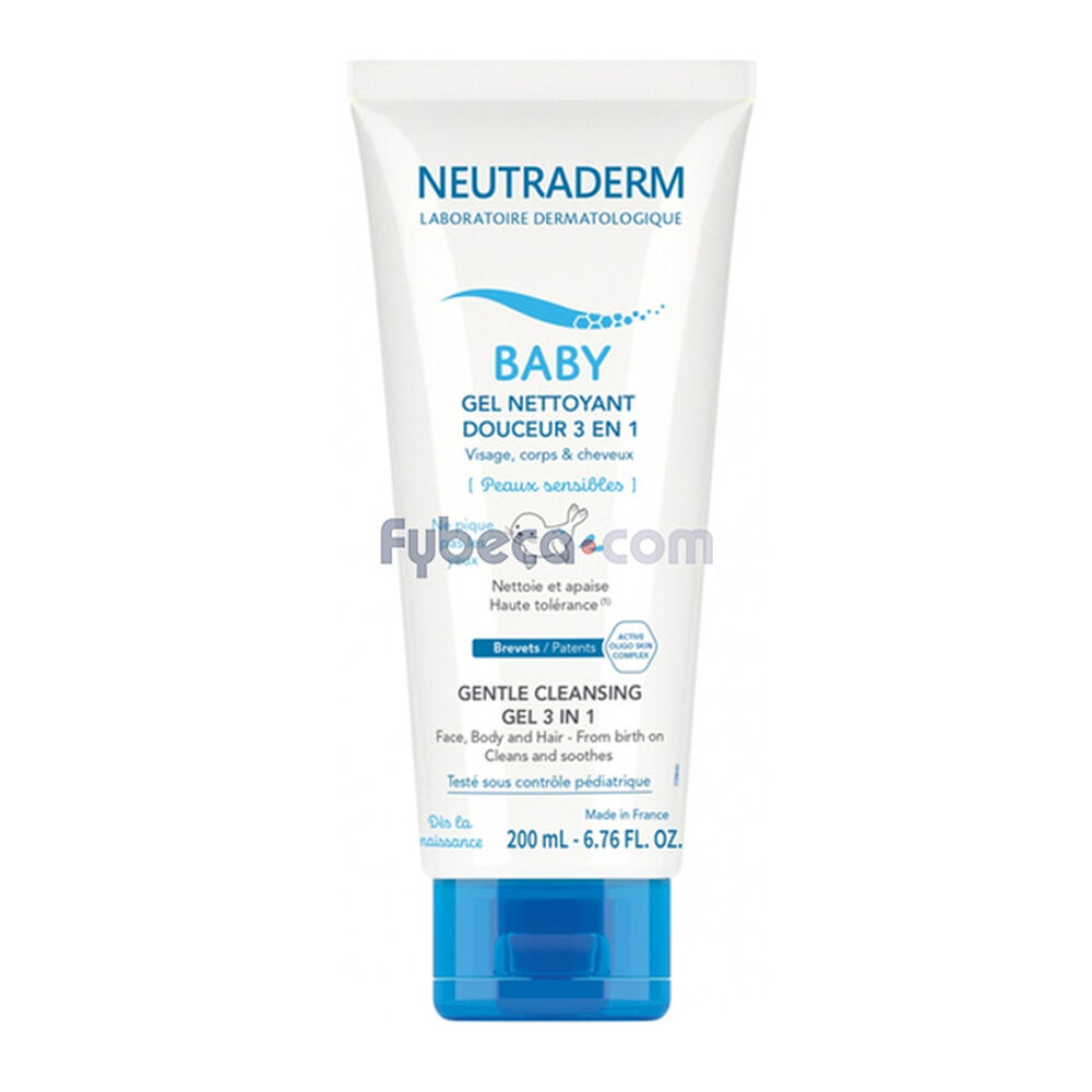 Jabón-Infantil-Baby-Gel-Limpiador-Suave-3-En-1-200-Ml-Tubo-Unidad-imagen