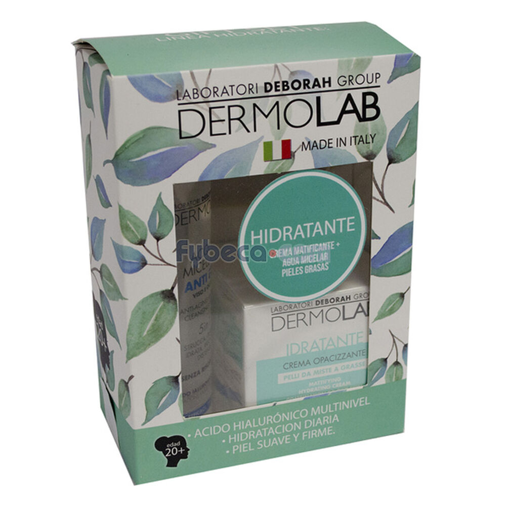 Crema-Hidratante-Y-Agua-Micelar-Dermolab-Pieles-Grasas-Paquete-imagen
