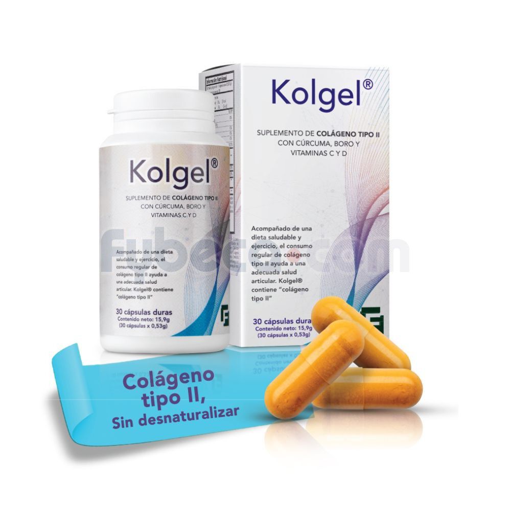 Kolgel-Colageno-Caps-Duras-F/30-imagen