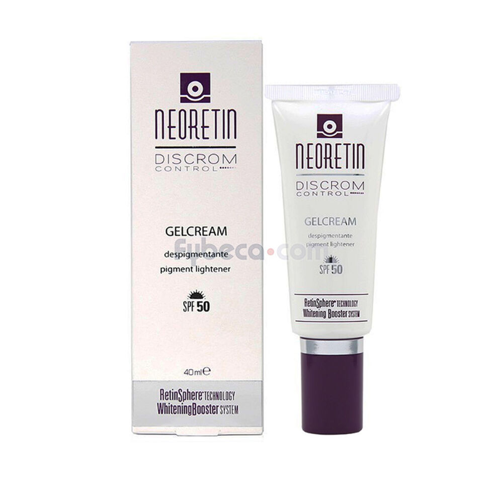 Neoretin--Discrom-Gelcream-Spf50-Tubo-40-Ml-imagen