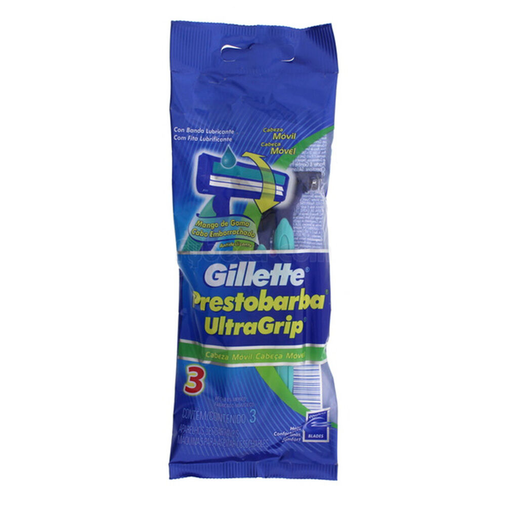 Máquina-Para-Afeitar-Desechable-Prestobarba-Ultragrip-2-Unidad-imagen