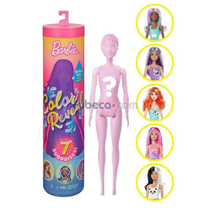 Barbie revelación top de color