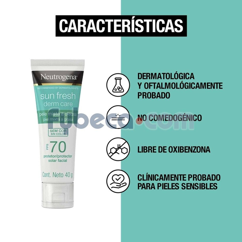 Protector-Solar-Facial-Neutrogena-Sun-Fresh-Derm-Care-Sin-Color-FPS-70-40-g-imagen-2