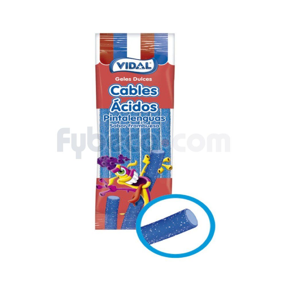 Gomitas-Vidal-Cable-Frambuesa--45,5-Gr---imagen