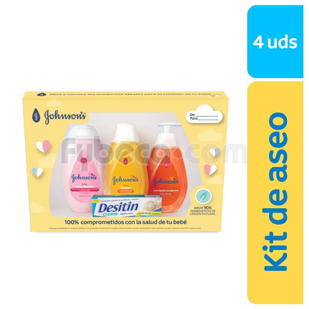 Set-De-Aseo-Para-Bebé-Grande-Multicolor-5-Unidades-imagen-1
