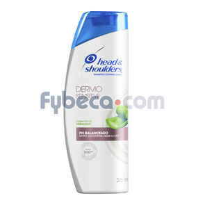 Shampoo-Dermo-Sensitive-Control-Caspa-Sábila-Y-Aloe-375-Ml-Unidad-imagen