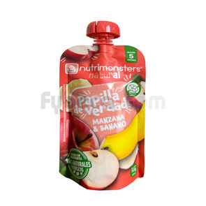Papilla-De-Manzana-Y-Banano-Nutrimonsters-Pouch-113G-imagen