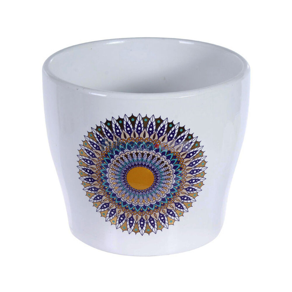 Pote-14-X-14-X-12-Cm-Mandala-Amarillo-y-Azul-Unidad-imagen